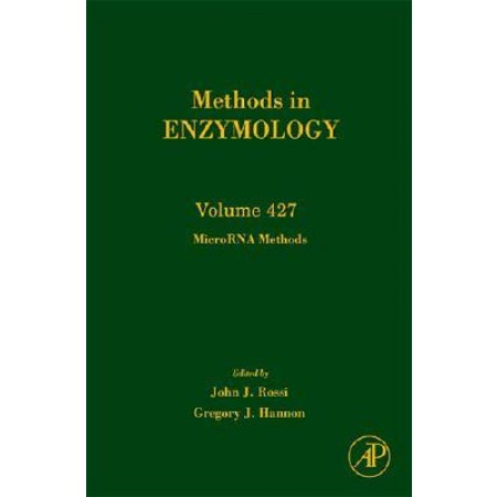 MicroRNA Methods, Volume 427 (Methods in Enzymology), 1st Edition (Hardcover)