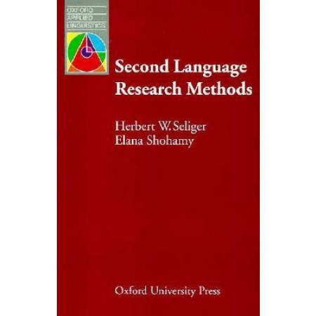Second Language Research Methods (Oxford Applied Linguistics)