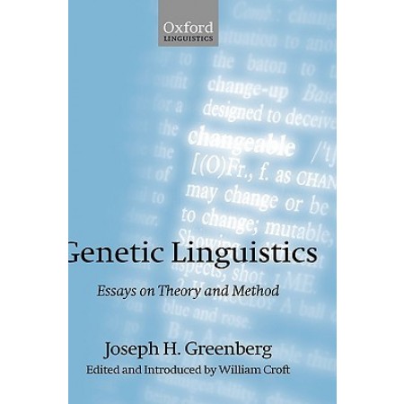 Genetic Linguistics: Essays on Theory and Method, 1st Edition