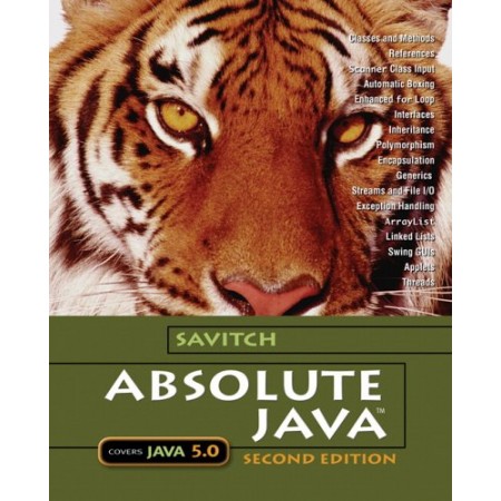 Absolute Java, 2nd Edition (with CD-Rom)