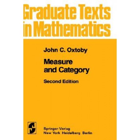 Measure and Category, 2nd Edition