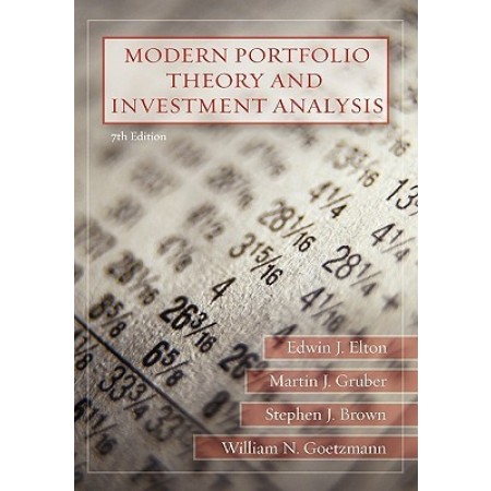 Modern Portfolio Theory and Investment Analysis, 7th Edition