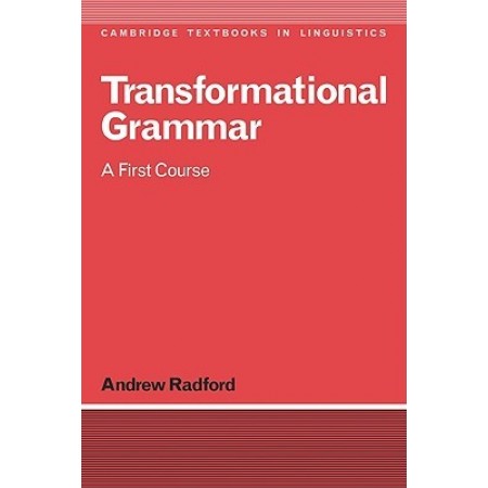 Transformational Grammar: A First Course