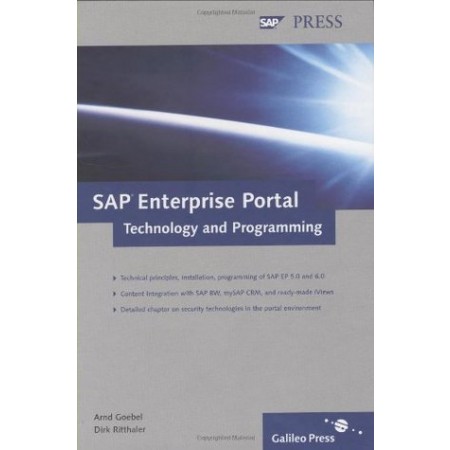 SAP Enterprise Portal: Technology and Programming (Hardcover)