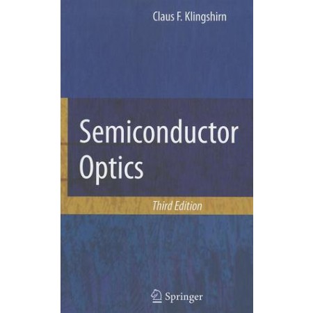 Semiconductor Optics, 3rd Edition (Hardcover)