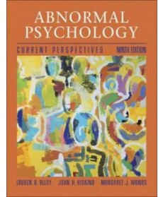 Abnormal Psychology: Current Perspectives, 9th Edition