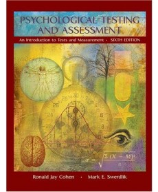 Psychological Testing and Assessment : An Introduction To Tests and Measurement, 6th Edition