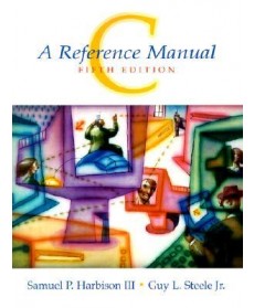 C: A Reference Manual, 5th Edition
