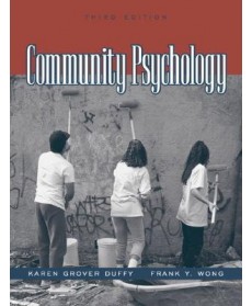 Community Psychology, 3rd Edition