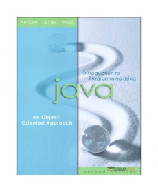 Introduction to Programming Using Java : An Object-Oriented Approach, 2nd Edition
