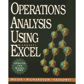 Operations Analysis Using Microsoft Excel, 1st Edition